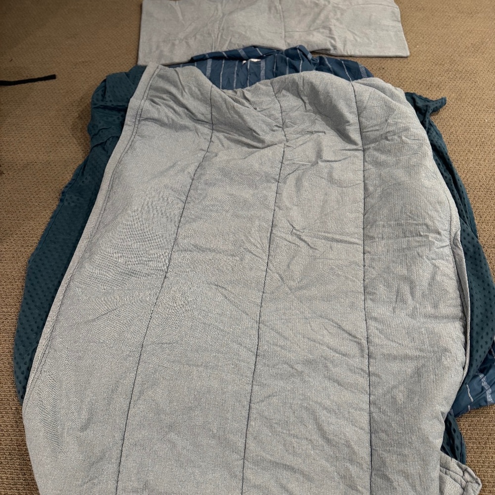 Bedded zipper bedding